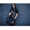 Restyle - Galaxy Cat Damen TShirt - Schwarz Product image
